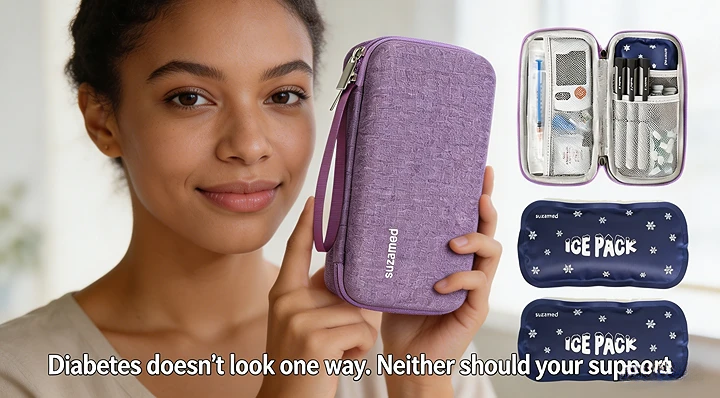 suzamed diabetes care bag - premium storage solution