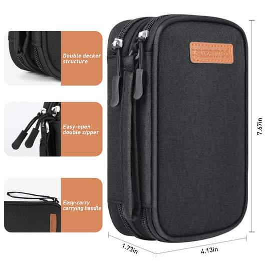 Black-Double-Layer-Insulin-Cooler-Travel-Case-TSA-Approved-02