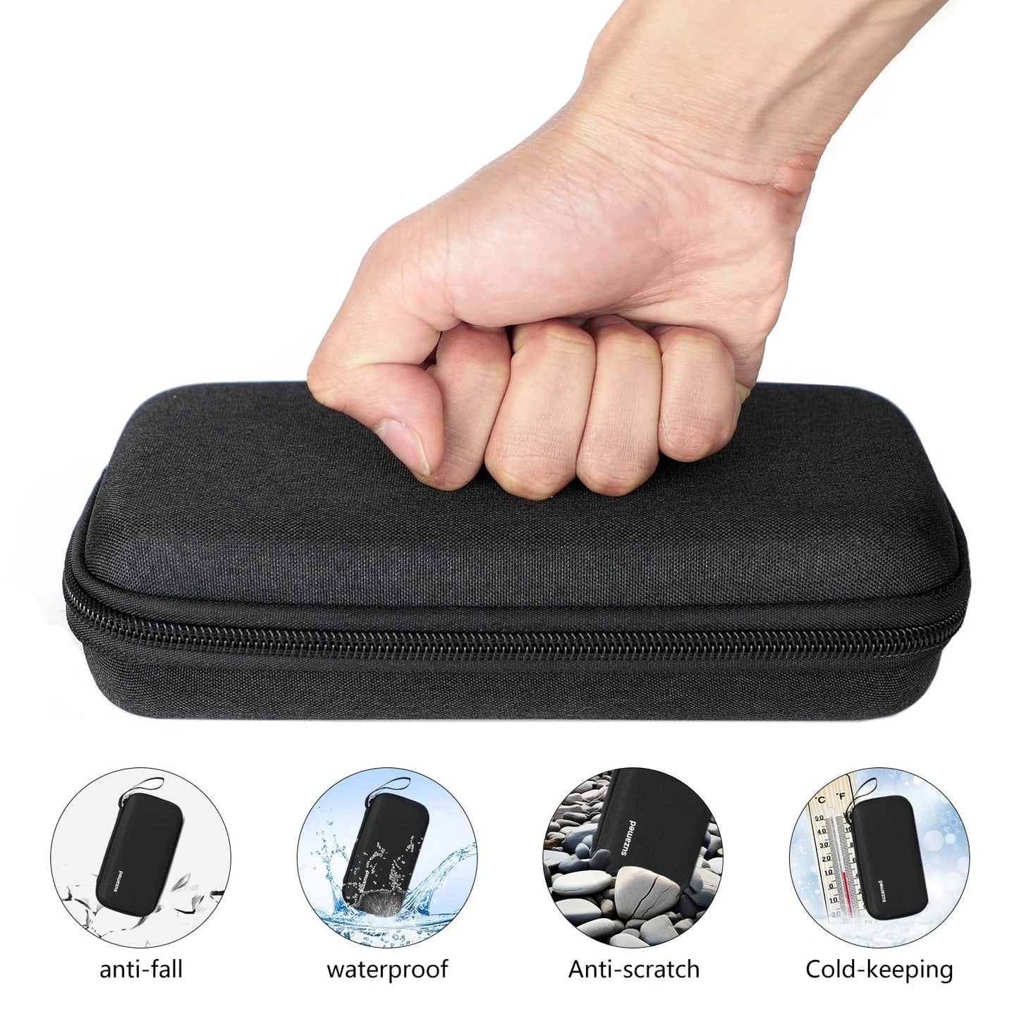 Black-Insulin-Cooler-Travel-Case-with-Temp-Display-TSA-Approved-02