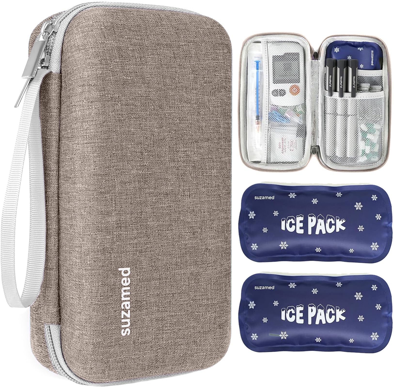 Brown-Insulin-Cooler-Travel-Case-with-2-Ice-Packs-TSA-Approved-01