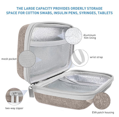 Brown-Insulin-Cooler-Travel-Case-with-2-Ice-Packs-TSA-Approved-04