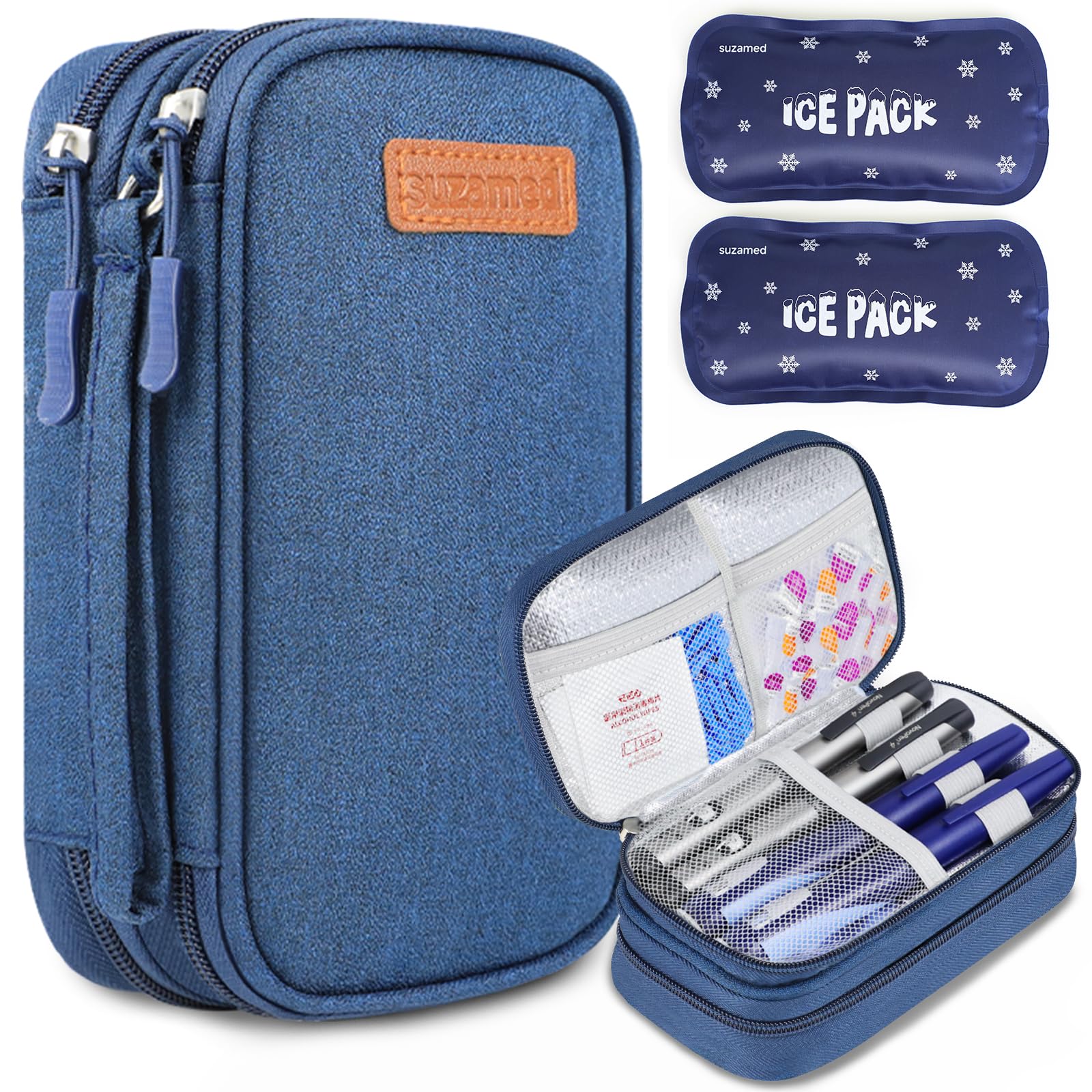 Dark-Blue-Double-Layer-Insulin-Cooler-Travel-Case-TSA-Approved-01
