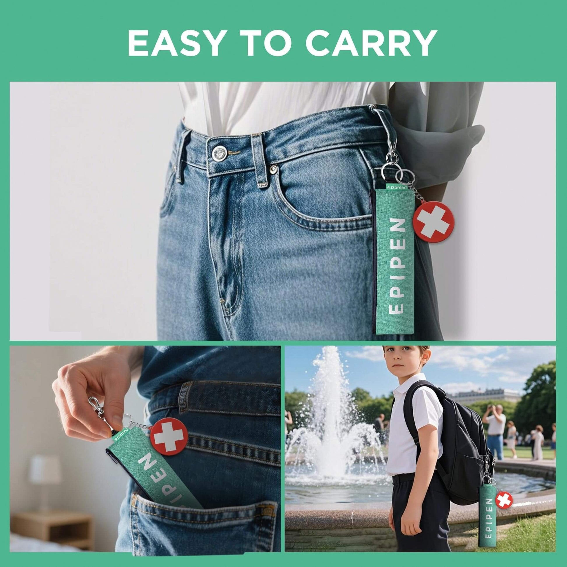 Green-Insulated-EpiPen-Carry-Case-with-Medical-Alert-Keychain-07