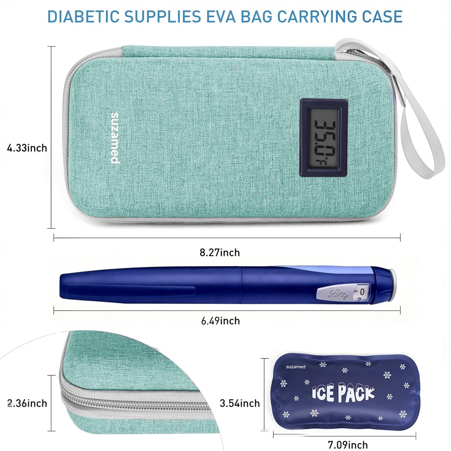 Green-Insulin-Cooler-Travel-Case-with-Temp-Display-TSA-Approved-05