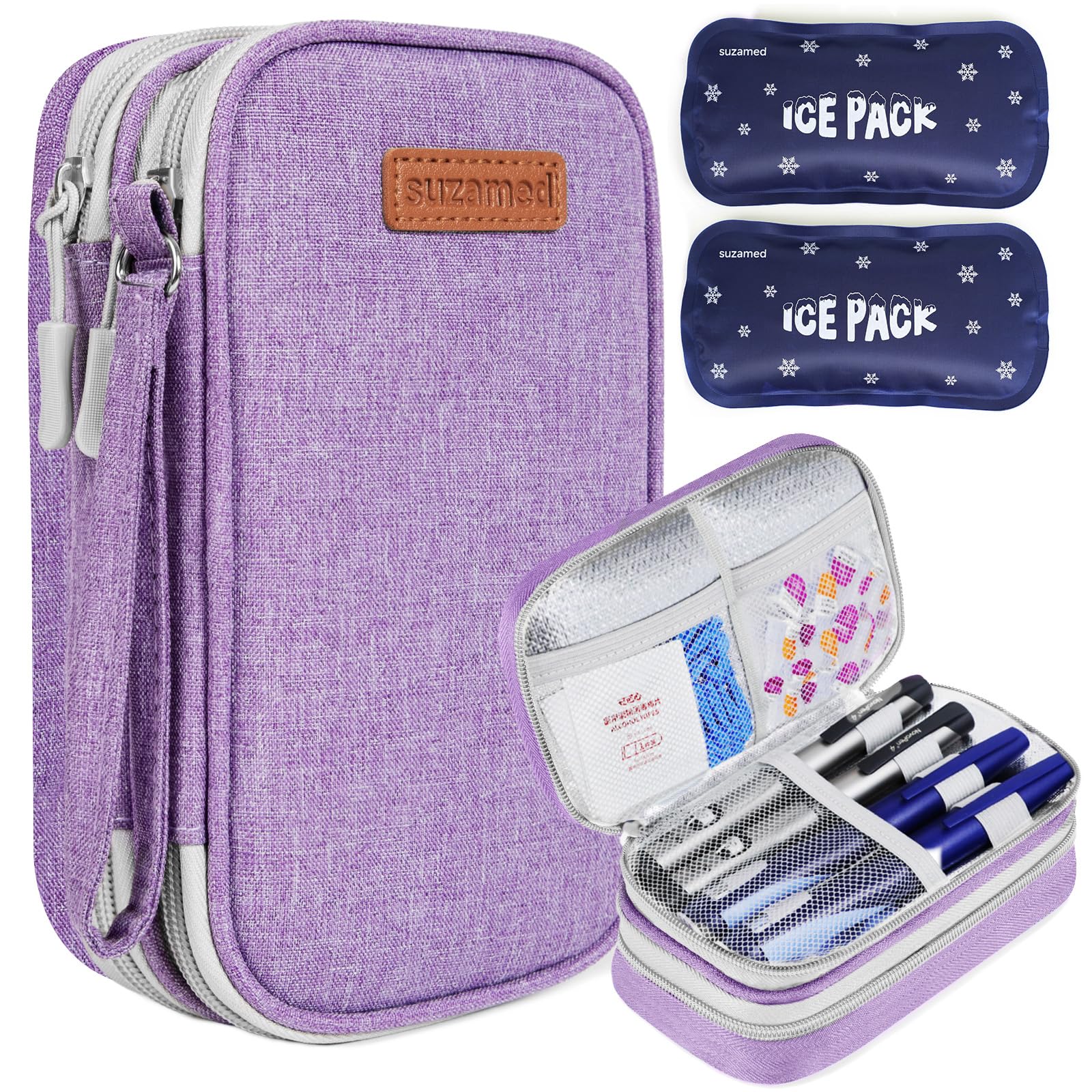 Purple-Double-Layer-Insulin-Cooler-Travel-Case-TSA-Approved-01