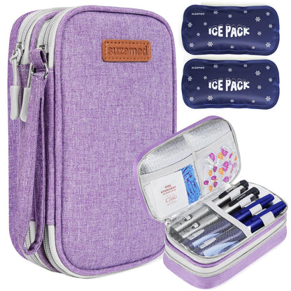 Purple-Double-Layer-Insulin-Cooler-Travel-Case-TSA-Approved-01