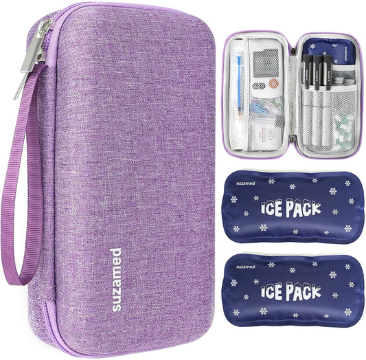 Purple-Insulin-Cooler-Travel-Case-with-2-Ice-Packs-TSA-Approved-01
