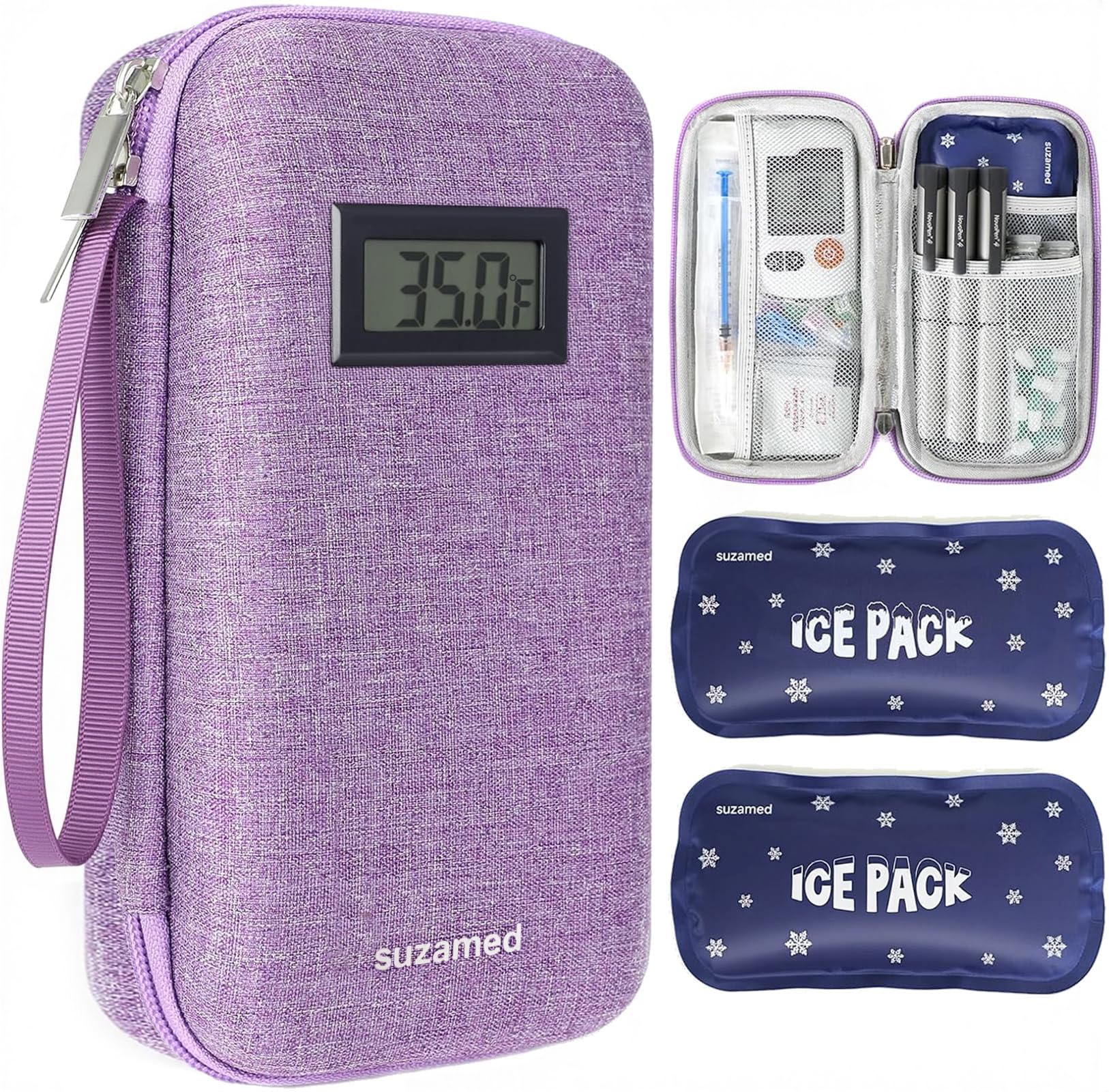 Purple-Insulin-Cooler-Travel-Case-with-Temp-Display-TSA-Approved-01
