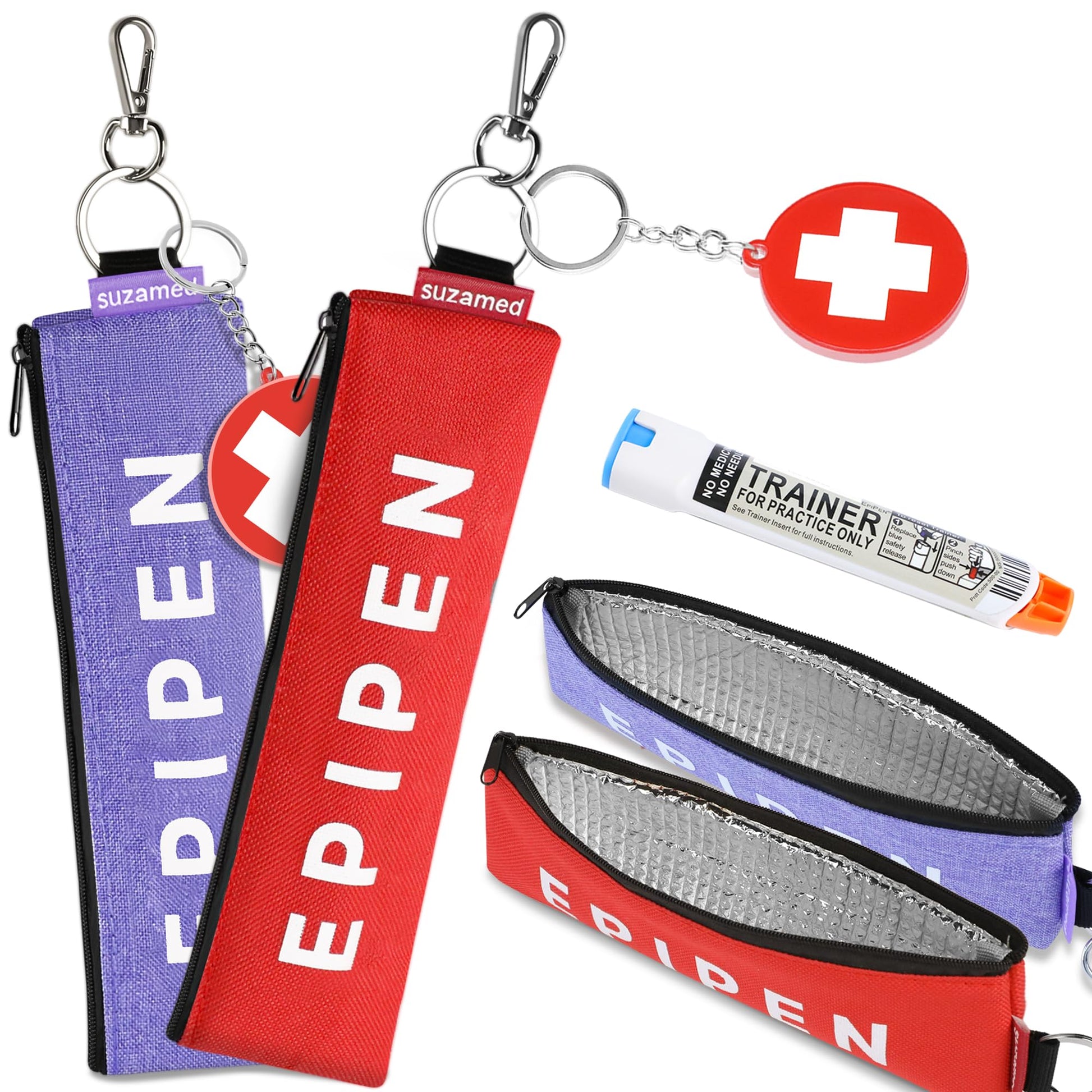 Purple-Red-Insulated-EpiPen-Carry-Case-Medical-Alert-01