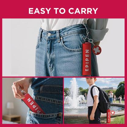 Red-Insulated-EpiPen-Carry-Case-with-Medical-Alert-Keychain-07
